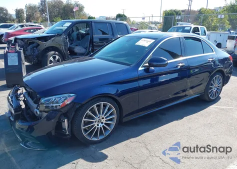 2021 Mercedes-Benz C 300 Sedan from USA, damaged, VIN W1KWF8DB3MR609075